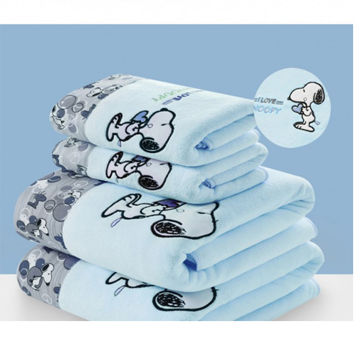 Snoopy Towel Microfibre / Super Absorbent Face Towel